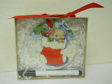 Personalized Teddy Christmas Ornament