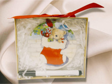 Personalized Teddy Christmas Ornament