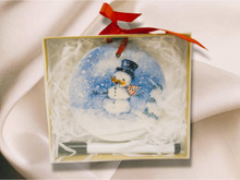  Personalized Frosty Christmas Ornament