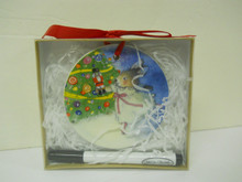   Personalized  Christmas Bunny Ornament