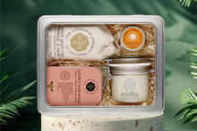 Golden Rosewood Spa Gift Box
