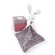Pink Bunny with Security Blanket