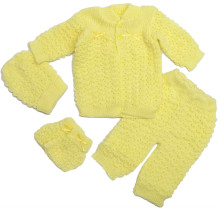 Newborn Yellow Crochet Outfit