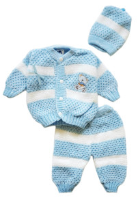 Newborn Blue Bear Outfit