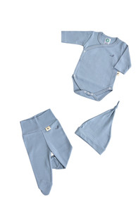 Blue Organic Cotton Set  