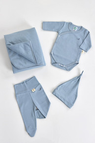 Blue Organic Cotton Set  