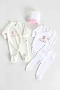 Pink Bear in Autumn Gift Set