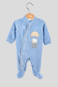 Blue Velvet Elephant PJ