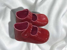 Red Patent Leather Baby  Shoe