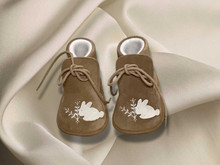 Brown Bunny Baby Shoe