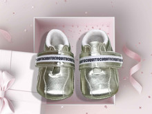 Gold Baby Sneaker