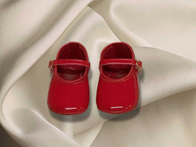 Red MaryJane Baby Shoe