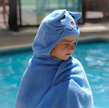 Cat Hooded Bath Towel