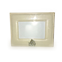 Ivory ABC Photo Frame