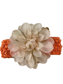 Handmade Orange Headband