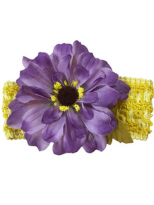 Handmade Sunny Yellow Headband 