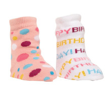 1st Birthday Girl Socks