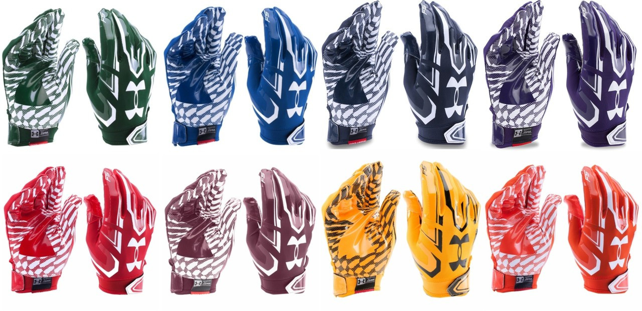 Under Armour Mens Alter Ego Punisher F5 Football Gloves