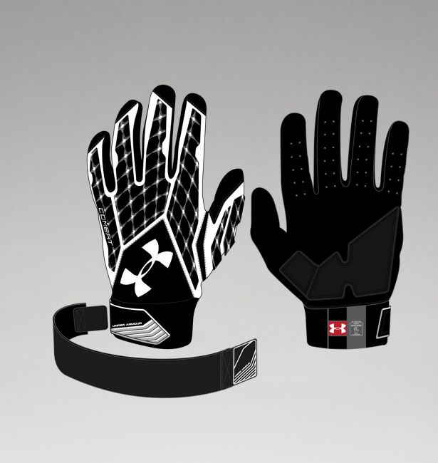 under armour combat football gloves