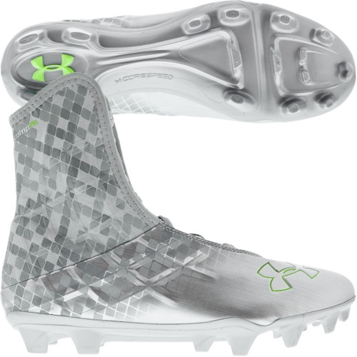under armour silver cleats