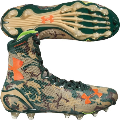 under armour camouflage football cleats