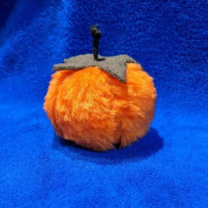 Catnip filled Halloween pumpkin, furry