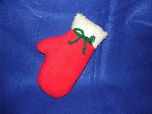 Your kittens will certainly NOT lose these fun catnip Christmas mittens!