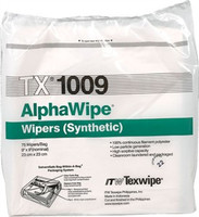 Texwipe TX1009 AlphaWipe Double Knit Polyester 9"x9"
