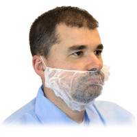 Beard Cover - Extra Large , Cleanroom Beard Cover