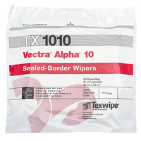 Vectra® Alpha® 10 TX1010 Dry Cleanroom Wipers, Non-Sterile 9X9