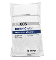TechniCloth® TX606 Nonwoven Dry Cleanroom 6x6 Wipers, Non-Sterile 