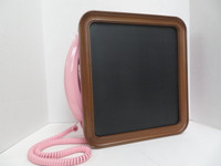 Noteworthy Telephone Western Electric Touch tone  Pink