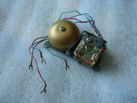 Brass bell mini ringer for all telephones 
