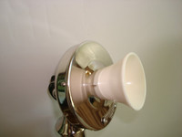  Ivory Mouthpiece for candlestick and wood wall telephones 