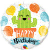 18 Inch Birthday Party Cactus Mylar Foil Balloon