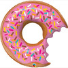 36" Bit Donut & Sprinkles Shape Mylar Foil Balloon