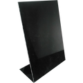 A4 Black Acrylic Card Stand with one Liquid Chalk Pen