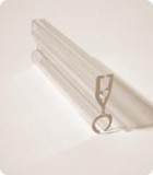 Clear 50 mm Pos ticket clip for holding laminated tickets fits VB50 or into hinge block.