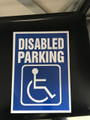 A 4 Disabled Parking Sign