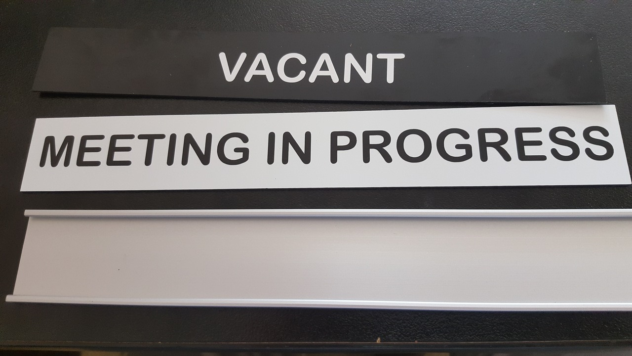 meeting in progress door sign meeting in progress sign for doors