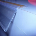 Clear hinged Data strip 1200 by 26 mm