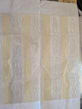 Sheet of Hang Tabs 45 by 50mm for hanging up to 700 grams