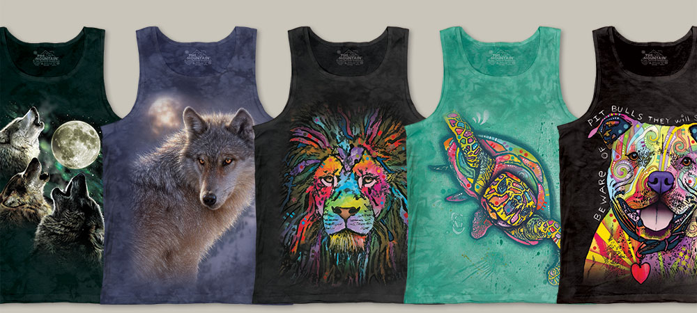 Womens Big Face Animal T-Shirts | Free Shipping on Orders Over $75