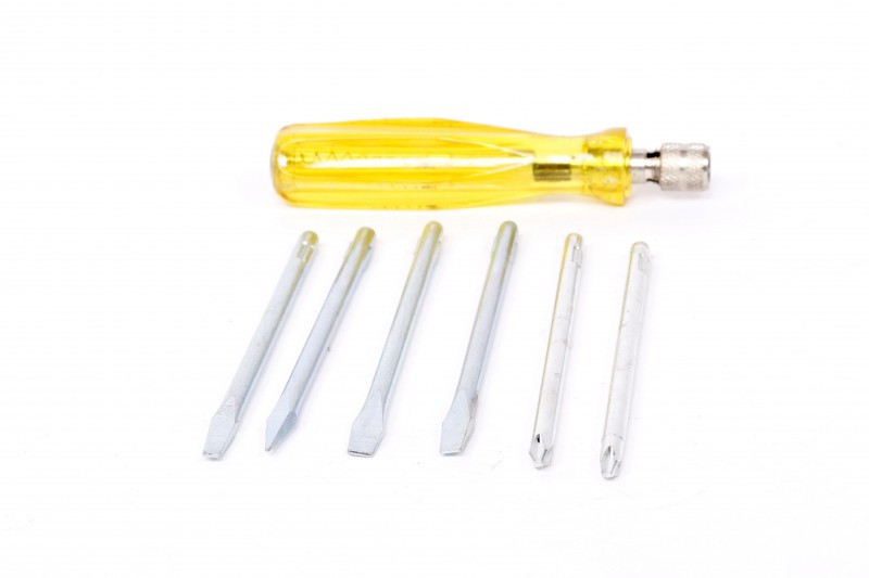 IMPA 612417 SCREWDRIVER SET SPARKTESTING HIGHVOLTAGE 6'S