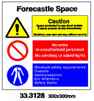 IMPA 333126 Space identification signage - Paint Store