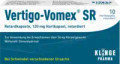 Vertigo Vomex SR Retardkapseln (Time Delay Capsules) 10st
