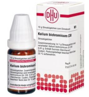 schelp journalist kromme Kalium Bichromicum C 30 Globuli 10g - Worldwide Shipping PaulsMart Europe