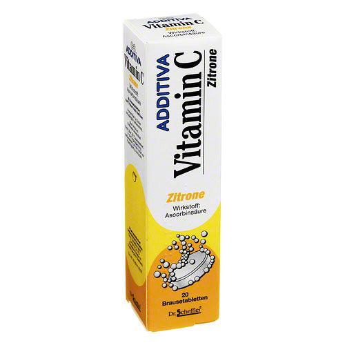 Additiva Vitamin C 1 G Brausetabletten 20 Stk - Worldwide Shipping Paul ...