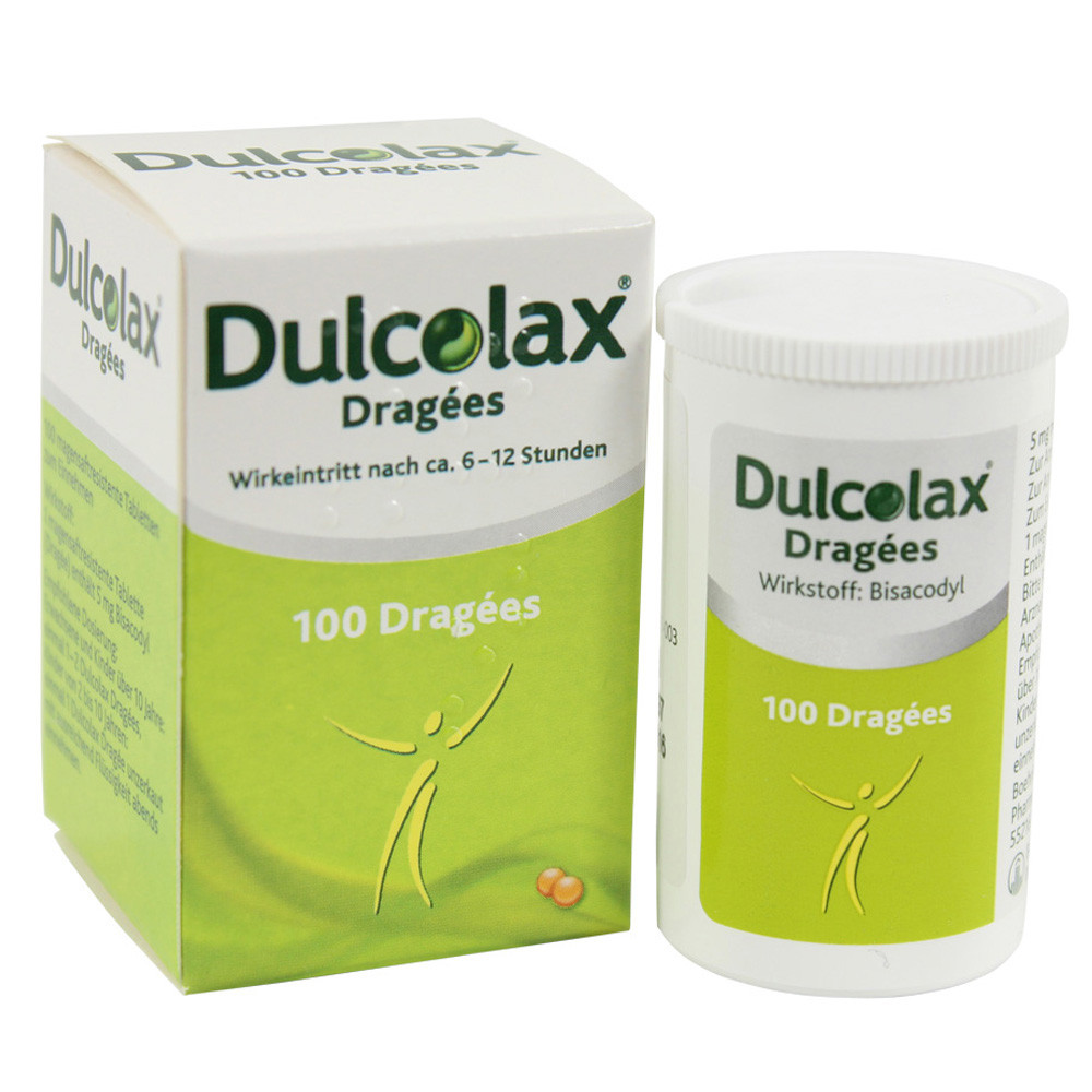 Dulcolax Dragees Dose 100 Stk - Worldwide Shipping Paul ...
