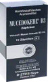 Mucedokehl D3 (3X) Zäpfchen (Suppositories) 1 x 10st